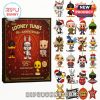 Looney Tunes 95th Anniversary Holiday Ornament Collection with 24 collectible characters in festive attire.