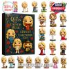 Display of all 25 miniature figures from the Queen of Country Music Advent Calendar 2025 set.