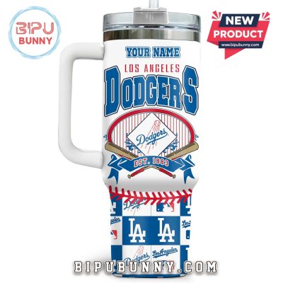 Los Angeles Dodgers Custom Stanley Tumbler 40oz