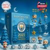 New Product Manchester City 2025 Advent Calendar with full set of ornaments!