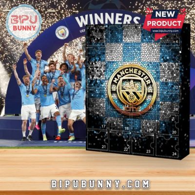 Manchester City Advent Calendar, The One With 24 Little Doors