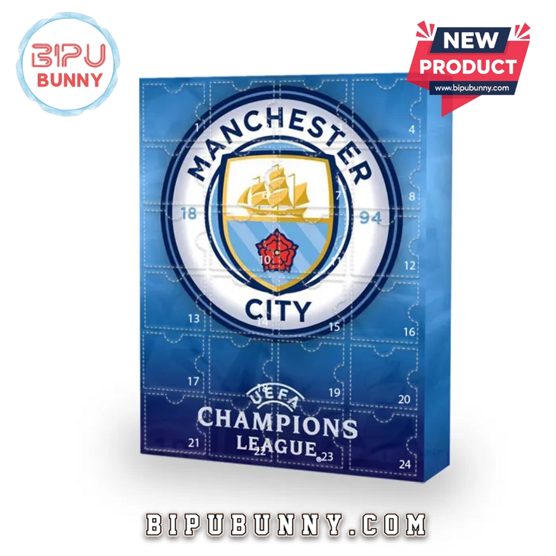 Manchester City Champions Advent Calendar 2025 Manchester City Champions Advent Calendar 2025