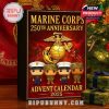 Marine Corps 250th Anniversary Advent Calendar on display in a festive setting, showcasing its military tribute.