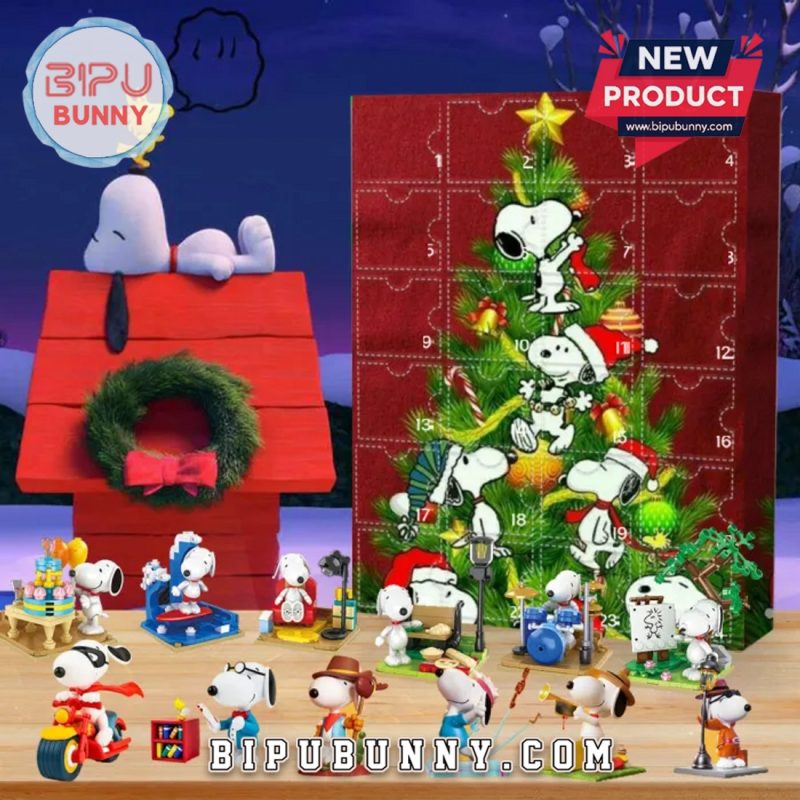 Merry Christmas 2025 Snoopy Advent Calendar - Bipubunny Store