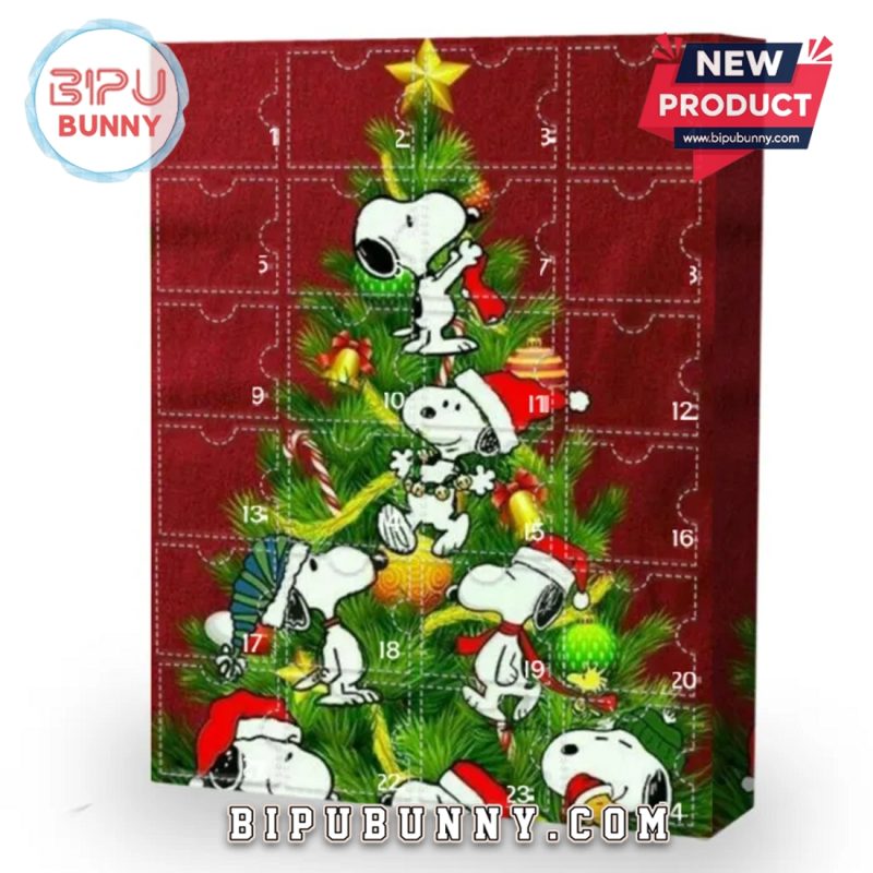 Merry Christmas 2025 Snoopy Advent Calendar - Bipubunny Store