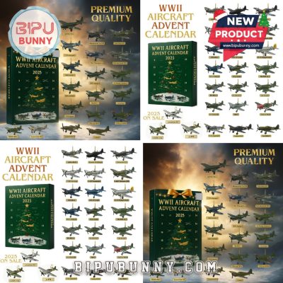 Merry Christmas WWII Aircraft Advent Calendar