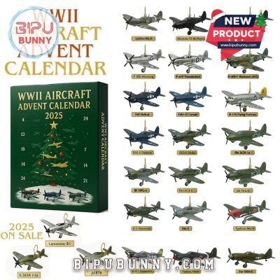 Merry Christmas WWII Aircraft Advent Calendar