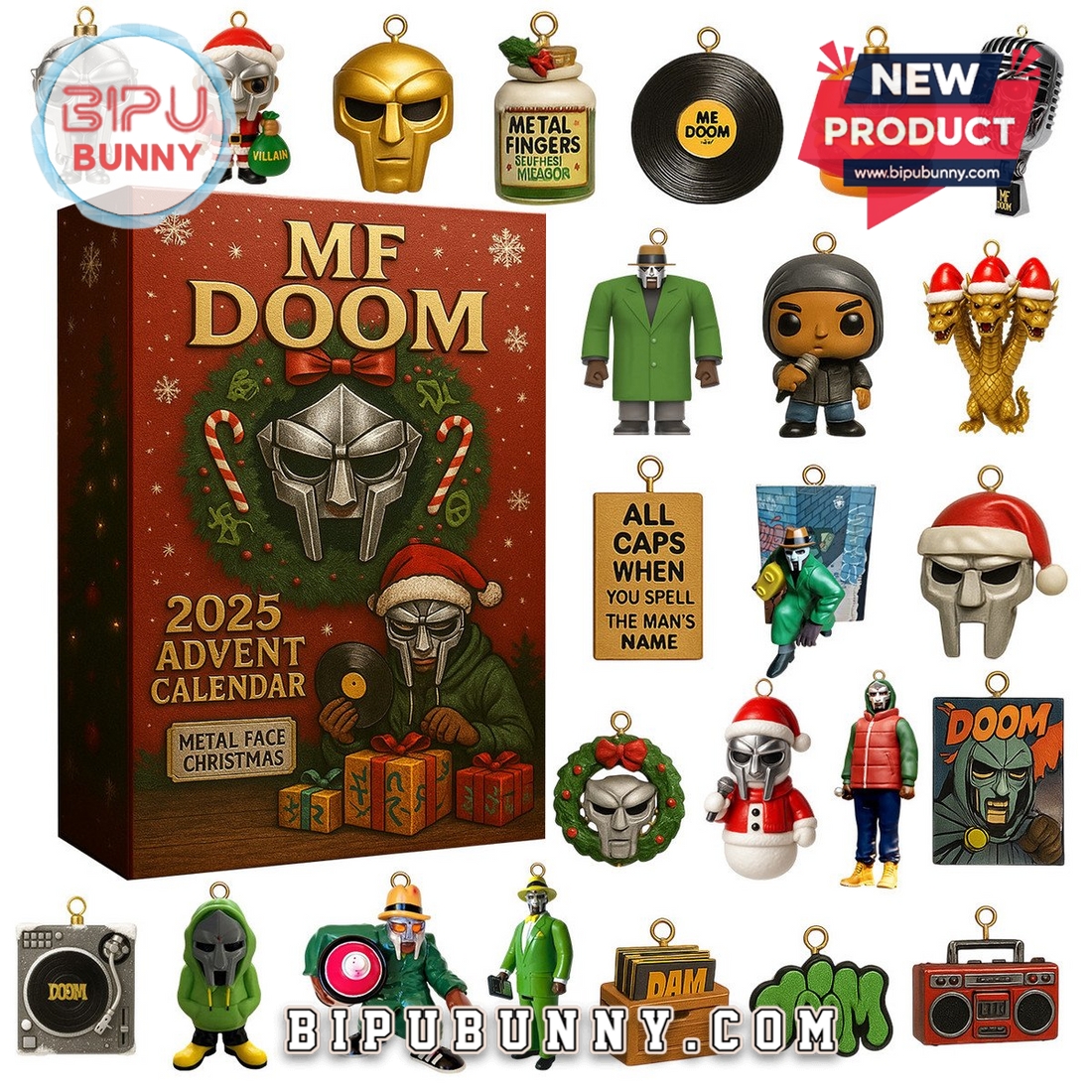 MF Doom Christmas 2025 Advent Calendar MF Doom Christmas 2025 Advent Calendar