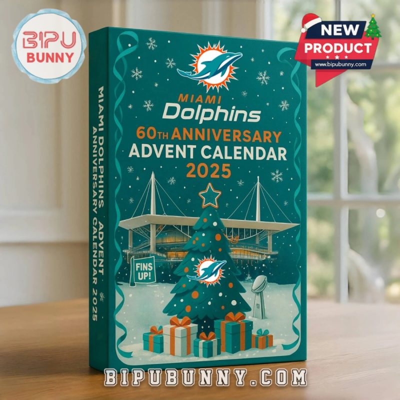 Miami Dolphins 60th Anniversary Advent Calendar