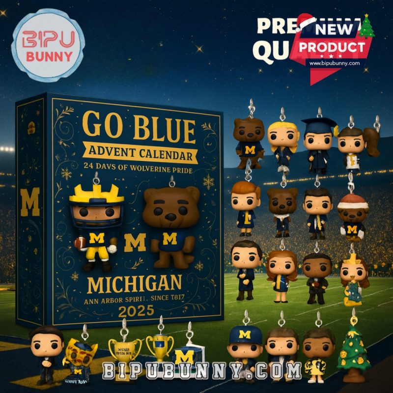 Michigan Wolverines Advent Calendar 2025