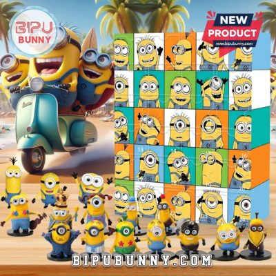 Minions Advent Calendar, The One With 24 Little Doors