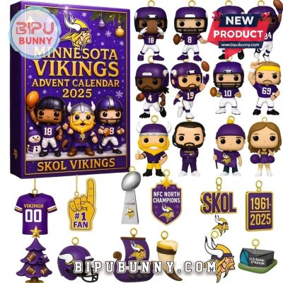 Minnesota Vikings Advent Calendar 2025