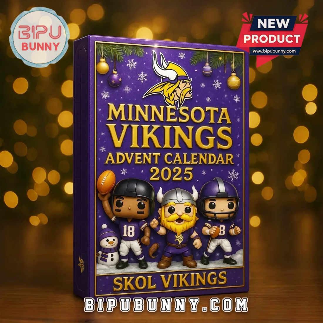 Minnesota Vikings Advent Calendar 2025 Minnesota Vikings Advent Calendar 2025