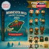 Minnesota Wild Advent Calendar 2025 box cover with Xcel Energy Center artwork!