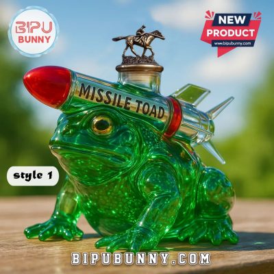 Missile Toad Whiskey Bottle 2025