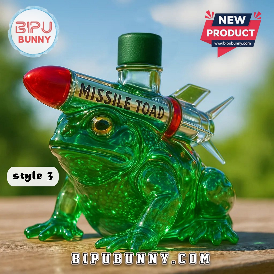 Missile Toad Whiskey Bottle 2025 Missile Toad Whiskey Bottle 2025