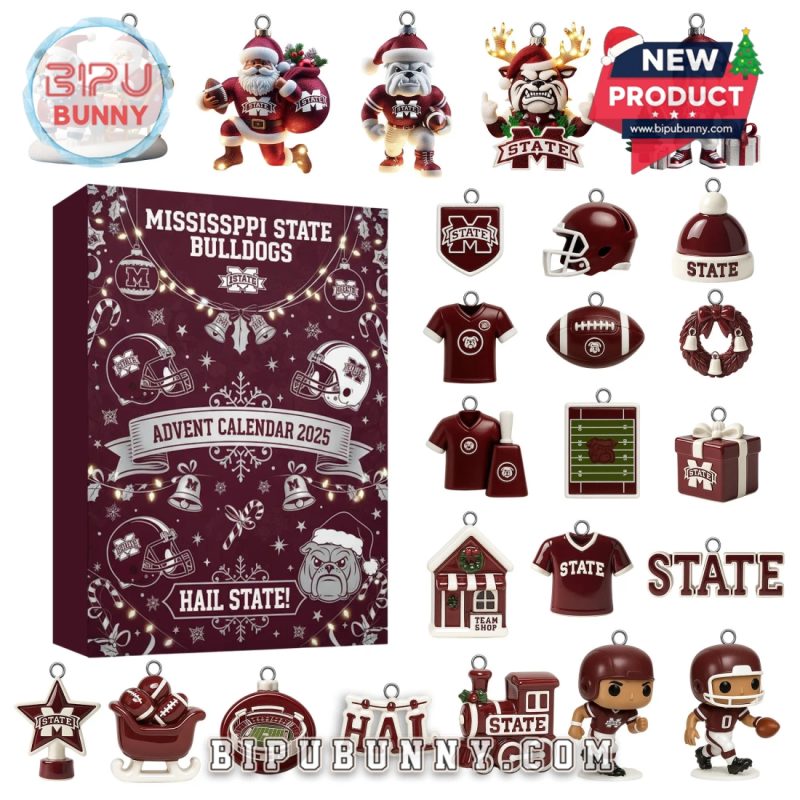 Mississippi State Bulldogs Advent Calendar 2025