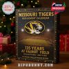 Missouri Tigers 2025 Advent Calendar box design.