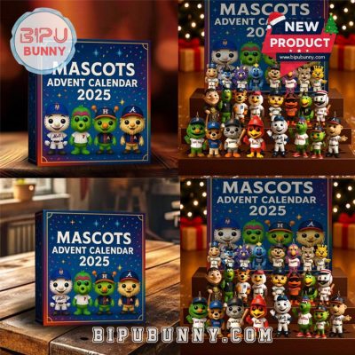 MLB Mascot Advent Calendar 2025
