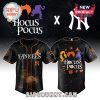 New York Yankees Hocus Pocus baseball jersey with spooky design.
