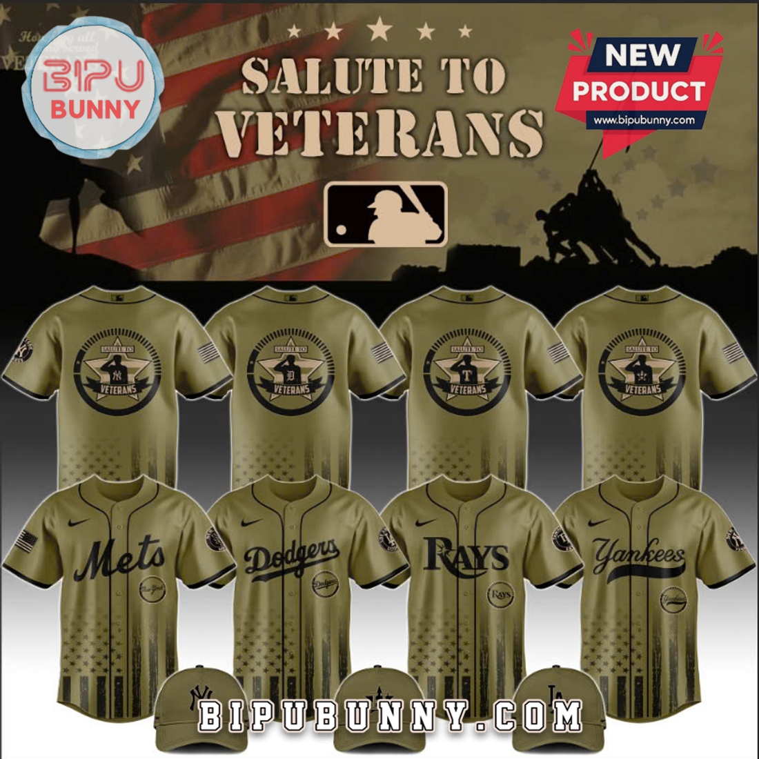MLB x Salute To Veterans Jersey 2025 Limited Edition MLB x Salute To Veterans Jersey 2025 Limited Edition