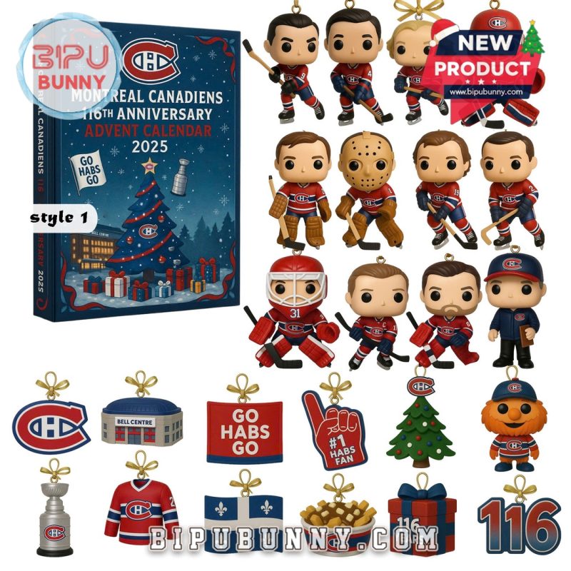 Montreal Canadiens 116th Anniversary Advent Calendar