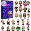 Detailed look at the Mother Monster Gaga Advent Calendar 2025 featuring mini Lady Gaga collectible figures in iconic outfits.