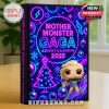 Mother Monster Gaga Advent Calendar 2025 placed in a festive holiday setting, with vibrant colors and Lady Gaga-themed collectibles.
