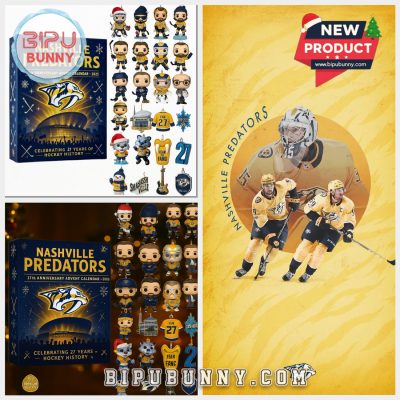 Nashville Predators 25th Anniversary Advent Calendar