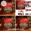 NC State Wolfpack advent calendar and collectible ornaments for 2025.