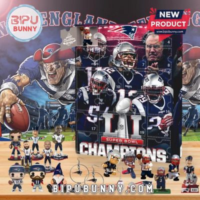 New England Patriots Advent Calendar, The One With 24 Little Doors
