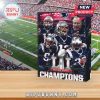Patriots Super Bowl advent calendar featuring players and coach.