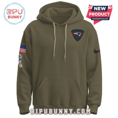 New England Patriots NFL Salute to Service Hoodie 2025