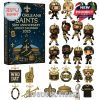 New Orleans Saints 58th Anniversary Advent Calendar 2025 box in black and gold!