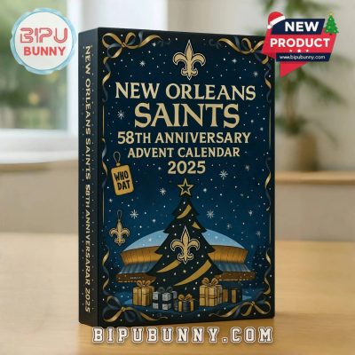 New Orleans Saints 58th Anniversary Advent Calendar