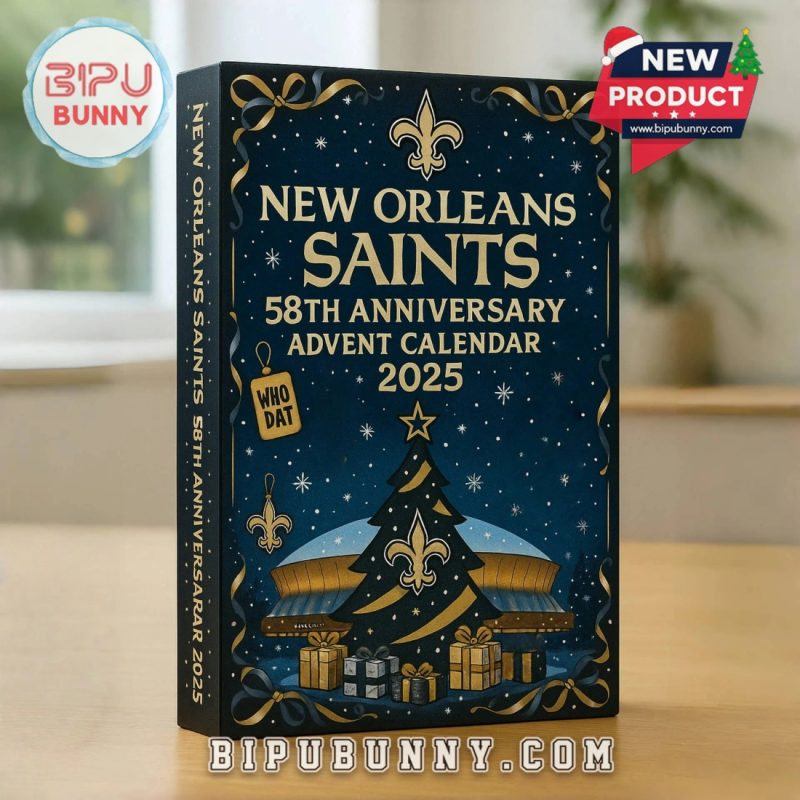 New Orleans Saints 58th Anniversary Advent Calendar