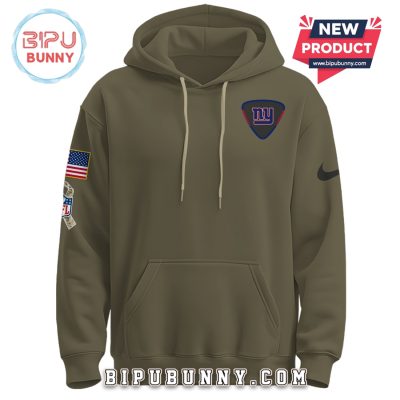 New York Giants NFL Salute to Service Hoodie 2025