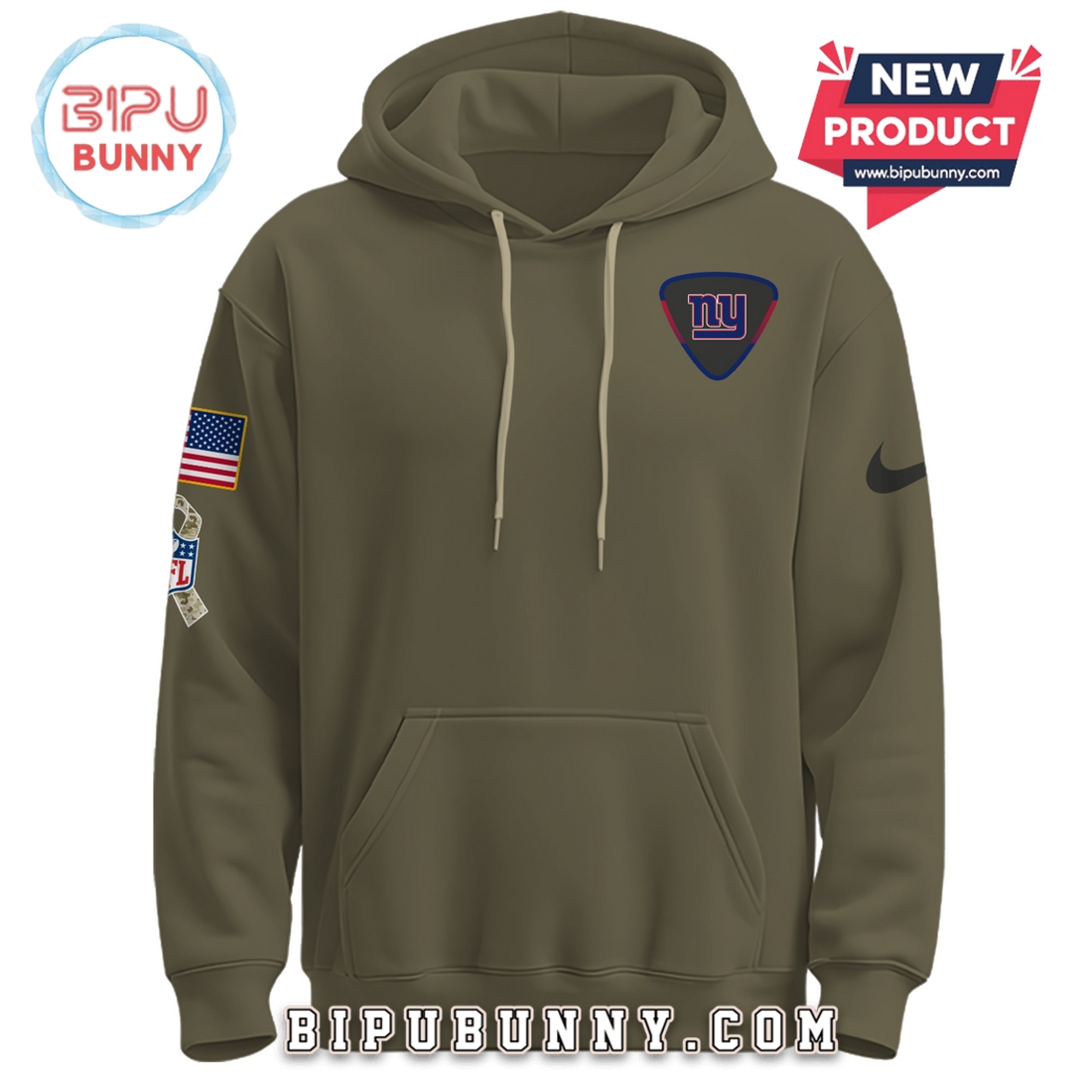 New York Giants NFL Salute to Service Hoodie 2025 New York Giants NFL Salute to Service Hoodie 2025