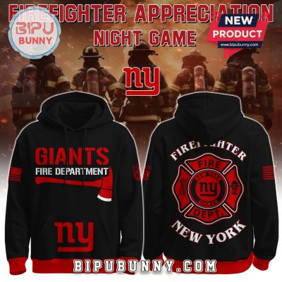 New York Giants NFL x Firefighter Appreciation Limited Edition Hoodie