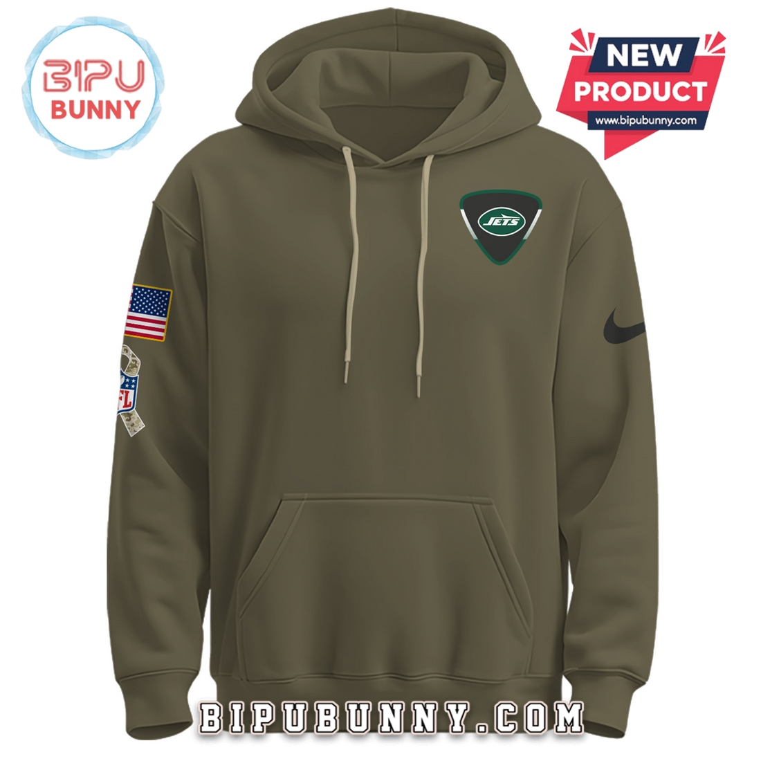 New York Jets NFL Salute to Service Hoodie 2025 New York Jets NFL Salute to Service Hoodie 2025