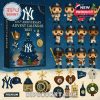 New York Yankees 125th Anniversary Advent Calendar box with all 24 baseball player and memorabilia ornaments!