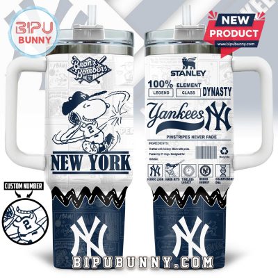 New York Yankees x Snoopy Stanley Tumbler 40oz