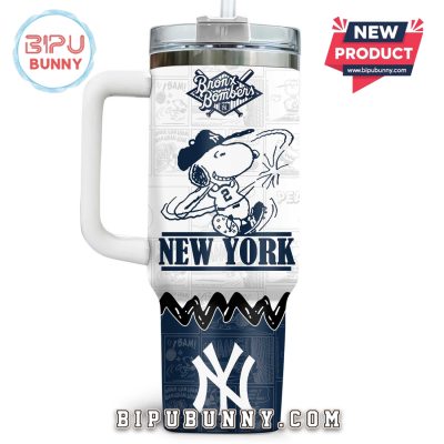 New York Yankees x Snoopy Stanley Tumbler 40oz
