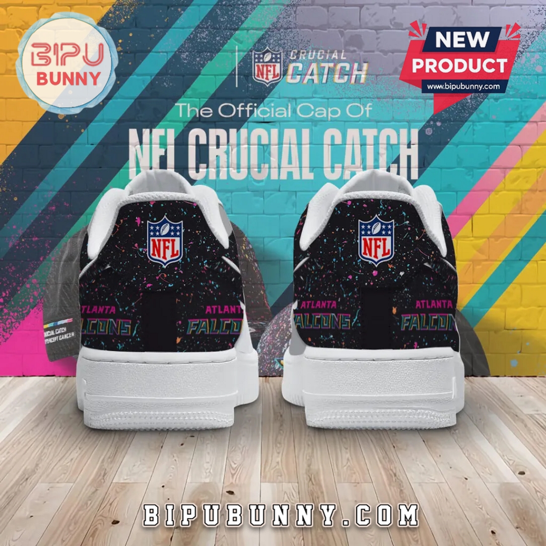 NFL Crucial Catch 2025 Air Force 1 Sneaker NFL Crucial Catch 2025 Air Force 1 Sneaker
