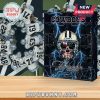 Dallas Cowboys advent calendar box on wooden table with skull helmet design.