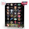 Football-themed advent calendar with fantasy throne background and collectible mini-figures.