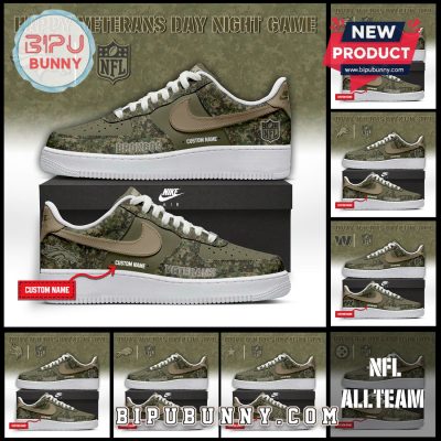 NFL × Happy Veteran Day Air Force 1 Sneakers NFL × Happy Veteran Day Air Force 1 Sneakers