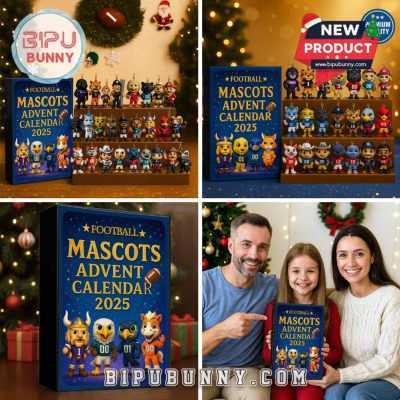 NFL Mascots Advent Calendar 2025