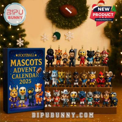 NFL Mascots Advent Calendar 2025