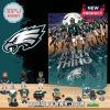 Front view of Philadelphia Eagles advent calendar with players and slogan